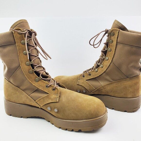 Rocky Hot Weather Boots Army Combat RKC057 Vibram USA Men's 13 R NWOB - Picture 8 of 13